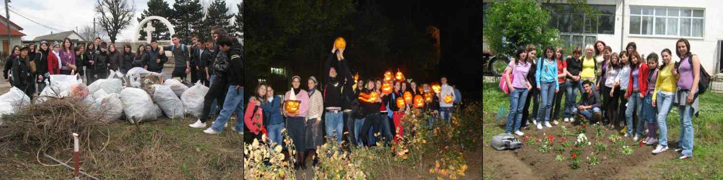 Activities with the pupils